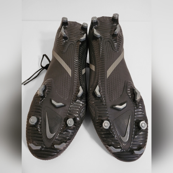 Nike Phantom GT2 Pro FG Black Grey Blue DA4432-004 Soccer Shoes Men's Size 12. - Picture 6 of 8